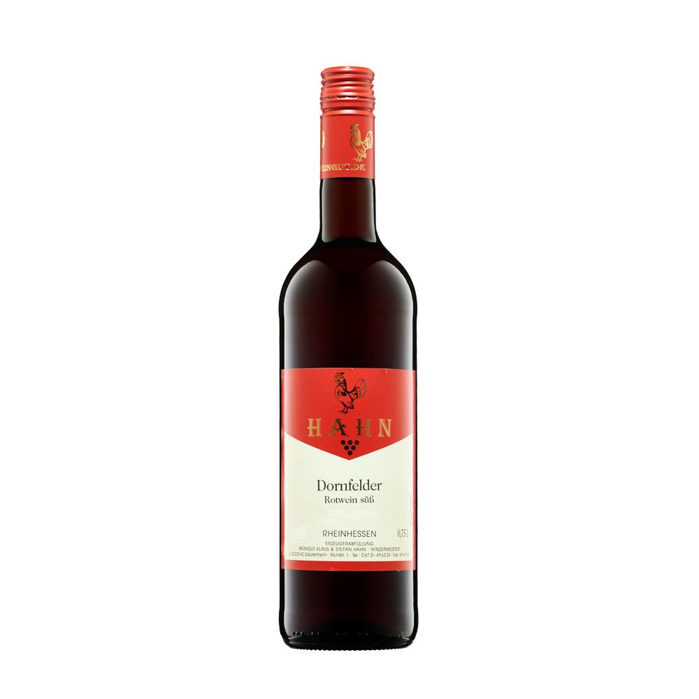 Dornfelder Rotwein – Weingut Hahn